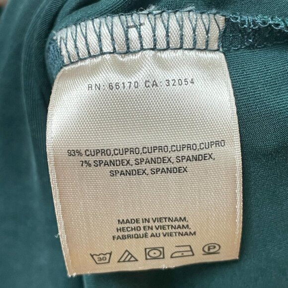 Anthropologie Dolan Tunic Dress Green Short Sleeve Soft Shift XSP‎ XS Petite - Picture 11 of 11